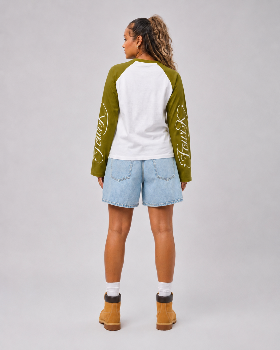 FourK Signature Cropped Longsleeve