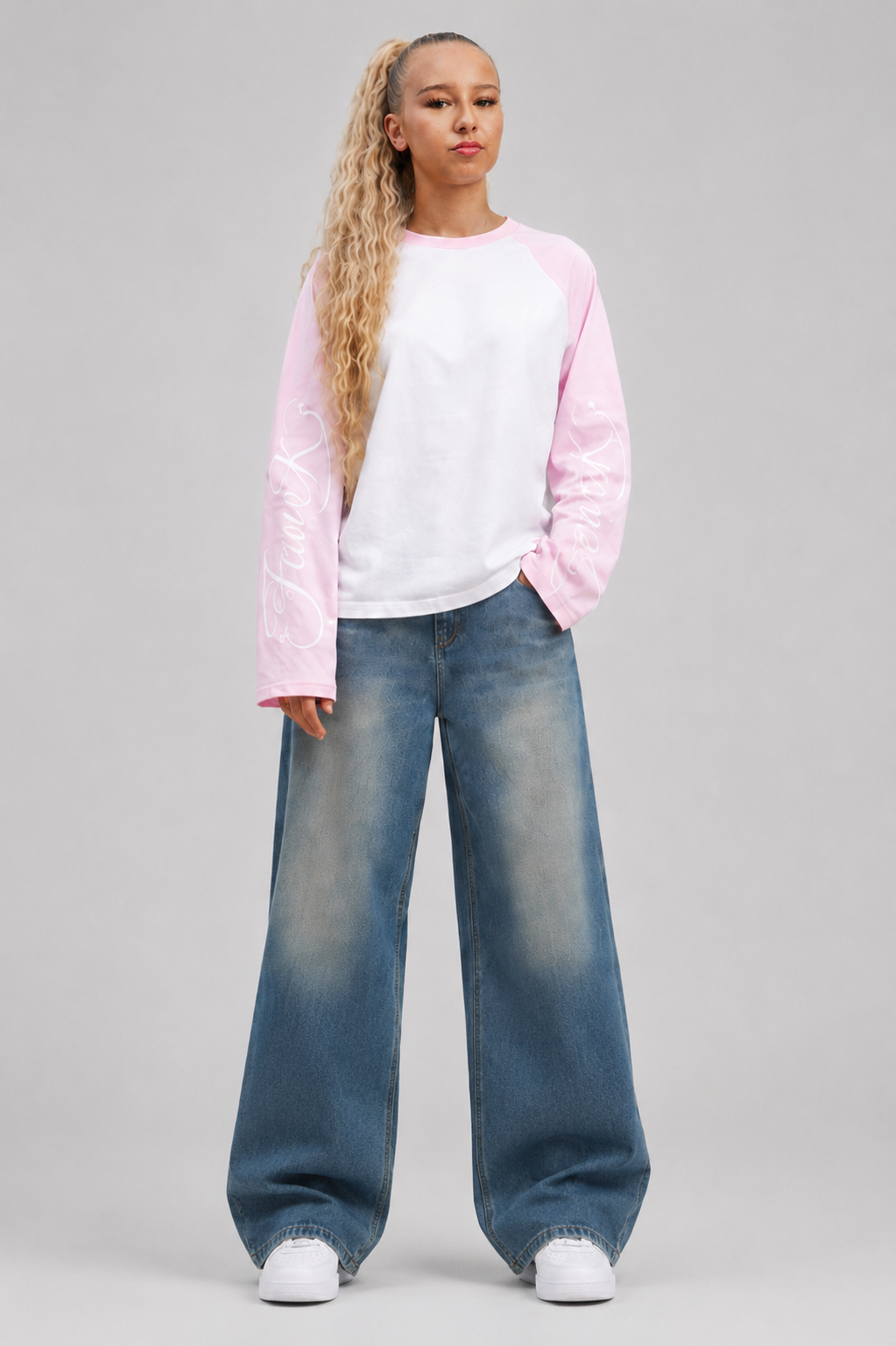 FourK Signature Cropped Longsleeve