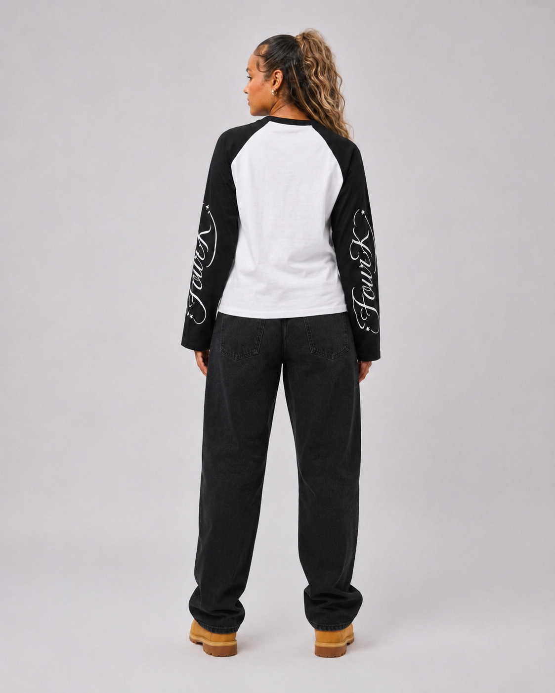 FourK Signature Cropped Longsleeve