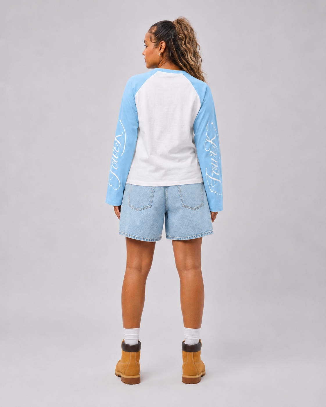 FourK Signature Cropped Longsleeve